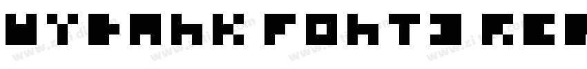 MYBANK FONTS Regular字体转换